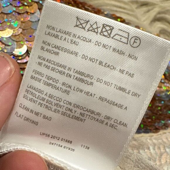 Stella McCartney sequined tank top size 42 - Picture 7 of 9